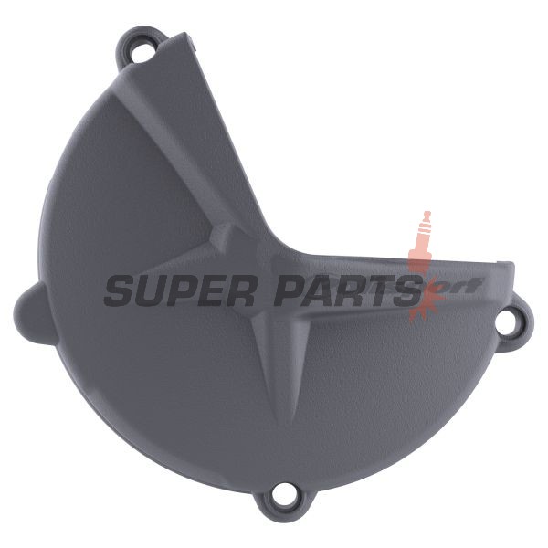 Предпазител за капак на съединителя -POLISPORT- сив, GAS GAS EC, XC 250/300 2017-2020