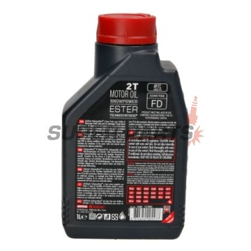 2-тактово масло -MOTUL- SNOWPOWER, 2T, пълна синтетика, 1L