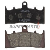 Накладки -FERODO- FDB2144P, Kawasaki ZX-6R/ZX-9R/ZX-12R Ninja (1996-2003), Suzuki GSF1200 Bandit, GSX1300R Hayabusa, GSX-R1000 (1999-2007)