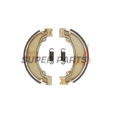 Накладки (челюст) -TRW- MCS819, 130x25mm, Bombardier DS 50/902T/904T (2002), Honda CG 125 (1998-1999), CH 125/250 Spacy & Elite (1985-1999), CN 250 Helix/Elite (1985-2000), CR 125R/250R (1979-1982), NX 125 (1988-2000), TRX 70 (1986-1987), XL 250R (1