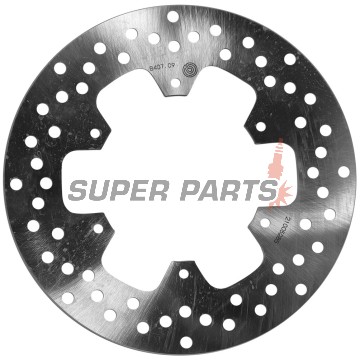 Спирачен диск -BREMBO- 68B407C9, Yamaha FZR600 Genesis, FZS600 Fazer, RD500LC, SRX600, TDM850 / 900, TRX850, XJ600 Diversion, XT660R /x/ Tenere, YZF600R Thunder Cat, YZF1000R Thunder Ace, YZF750R / SP / R7, YZF-R1 1000