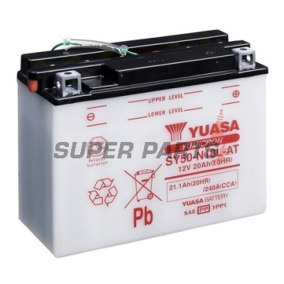 Акумулатор -YUASA- SY50-N18L-AT, 21Ah 12V