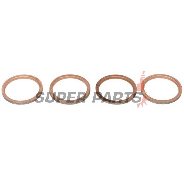 Гарнитура за ауспух -WINDEROSA- Yamaha FJR 1300 2001-2021, Yamaha FZ1 1000 2006-2015, Yamaha FZ8 800 2011-2014, Yamaha FZS 1000 2001-2005, Yamaha YZF 750 1994, 1996-1998, Yamaha YZF-R1 1000 1998-2014, Yamaha YZF-R6 600 2006-2020