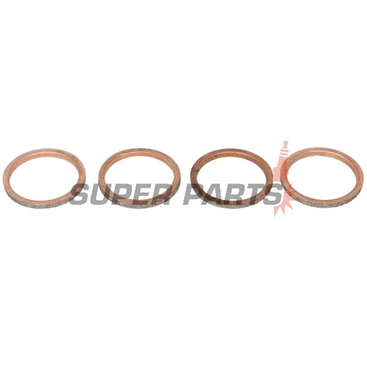 Гарнитура за ауспух -WINDEROSA- Yamaha FJR 1300 2001-2021, Yamaha FZ1 1000 2006-2015, Yamaha FZ8 800 2011-2014, Yamaha FZS 1000 2001-2005, Yamaha YZF 750 1994, 1996-1998, Yamaha YZF-R1 1000 1998-2014, Yamaha YZF-R6 600 2006-2020