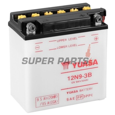 Акумулатор -YUASA- 12N9-3B, 10Ah 12V