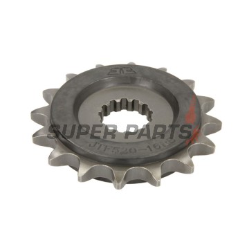 Преден пиньон -JT- JTF520,16RB, 16 зъба, с гумен демпфер, Cagiva Navigator 1000 2001-2005, Raptor 650 2001-2007, V-Raptor 650 2001-2007, Hyosung Comet 650 2006, 2010, GT 650 2004-2012, Kawasaki W 650 1999-2006, ZR 750 1991-1994, ZR-7 750 1999-2004