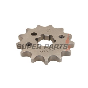 Преден пиньон -JT- JTF1263,13, 13 зъба, Junak 121 124 2015, Suzuki RM 80 1982-1985, TF 100/185 1981, TF 125 1979-2011, TS 100 1976-1977, Yamaha AG 200 1984-2006, RT 180 1990-1998, SR 125 1995-2003, TZR 125 1987-1993, XT 125 2005-2007