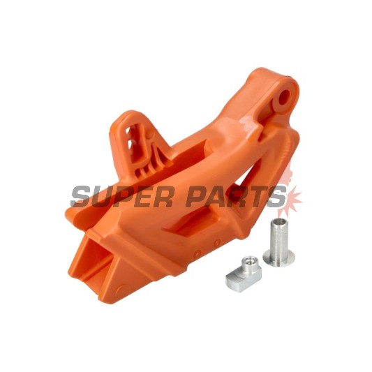 Водач за верига -POLISPORT- оранжев, полиуретан, KTM SX, XC 85/250/300 2008-2023