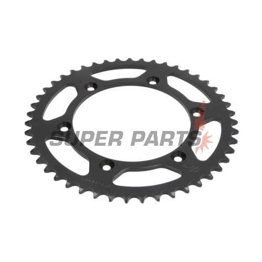 Заден пиньон -JT- JTR822,47, 47 зъба, стоманен, Betamotor RR 250/400/450 2005-2012, RR 520 2010-2014, RR 525 2005-2009, RR Enduro 250/450/525 2005-2008, RR Enduro 350 2012, Cagiva WMX 125/250 1989-1992, Gas Gas EC 125/300 2000-2012