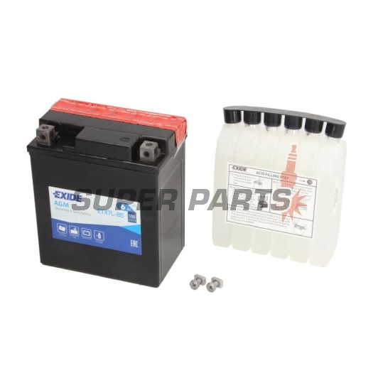 Акумулатор -EXIDE- YTX7L-BS, 6Ah 12V