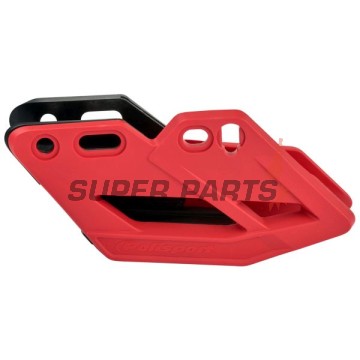 Водач за верига -POLISPORT- червен, полиуретан, HONDA CRF 250/450 2007-2023