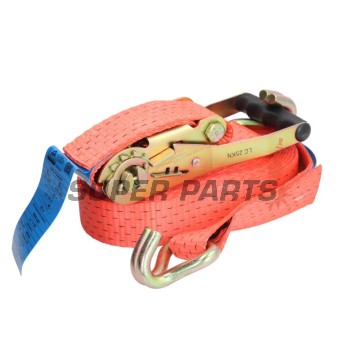 Колан за осигуряване -CARGOPARTS- 8m, с тресчотка, 300daN