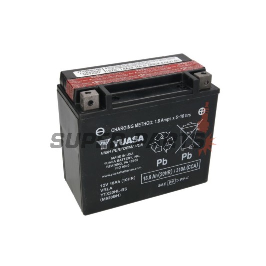 Акумулатор -YUASA- YTX20HL-BS, 19Ah 12V