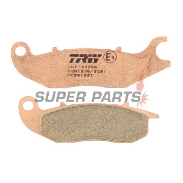 Накладки -TRW- MCB818SI, Derbi Mulhacen 125, Terra 125/125 Adventure, Honda CRF250L, CRF250M