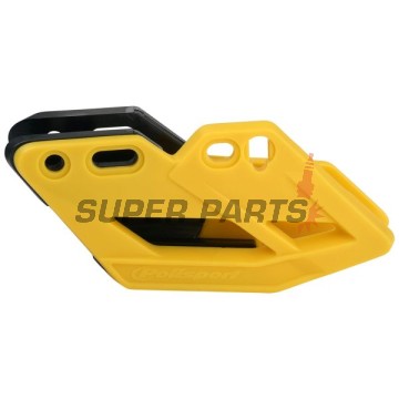 Водач за верига -POLISPORT- жълт, полиуретан, SUZUKI RM-Z 250/450 2005-2018