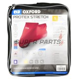 Покривало за мотоциклет -OXFORD- Protex Stretch вътрешно, червено, S