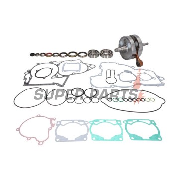 Пълен комплект колянов вал и гарнитури -HOT RODS- KTM 300 EXC (08-11); 300 MXC (08-11); 300 XC (08-14); 300 XC-W (08-16); TE 300 (14)