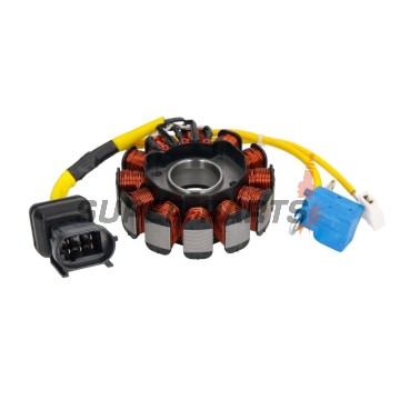 Статор (звезда) -RMS- Aprilia Sportcity 125 2008-2011, Aprilia SR 125 2012-2014, Derbi Boulevard 125/150 2002-2007, Derbi Boulevard 200 2005-2006, Derbi GP1 125 2006, Derbi Sonar 125 2009-2011, Derbi Sonar 150 2009