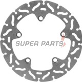Спирачен диск -TRW- MST446RAC, 240mm, Honda CTX 700/700N + NC700S/NC700X/NC750X (2012-2018)