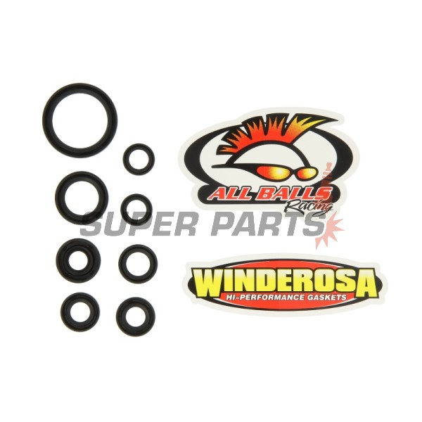 Комплект семеринги за двигател -WINDEROSA- Yamaha WR 400 1998-2000, Yamaha WR 426 2001-2002, Yamaha YZ 400 1998-1999, Yamaha YZ 426 2000-2002