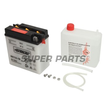 Акумулатор -4 RIDE- 6N11A-1B 4RIDE, 11Ah 6V