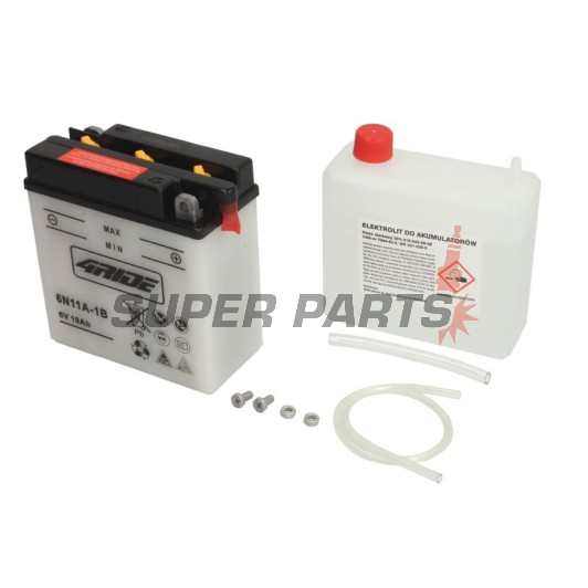 Акумулатор -4 RIDE- 6N11A-1B 4RIDE, 11Ah 6V