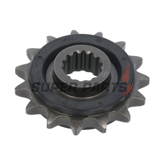 Преден пиньон -JT- JTF743,15RB, 15 зъба, с гумен демпфер, Ducati Multistrada 1200 2010-2018, Multistrada 1260 2018-2019