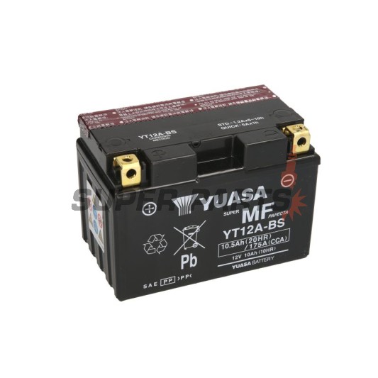 Акумулатор -YUASA- YT12A-BS, 11Ah 12V