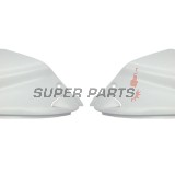 Задни странични пластмаси -POLISPORT- бели, YAMAHA YZ 125/250 1996-2001