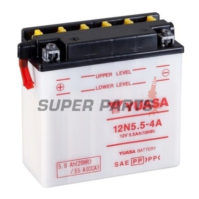 Акумулатор -YUASA- 12N5.5-4A, 6Ah 12V