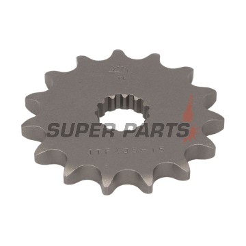 Преден пиньон -JT- JTF435,15, 15 зъба, Suzuki GR 650 1983-1985, GSX 400 1981-1983, GSX-R 400 1988-1989