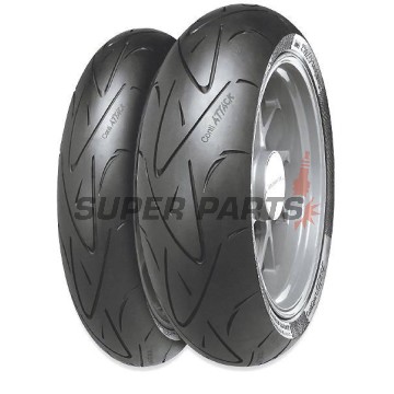 Задна шосейна гума -CONTINENTAL- 180/55ZR17, ContiSportAttack