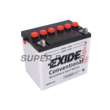 Акумулатор -EXIDE- 12N24-4A, 24Ah 12V