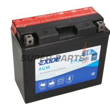 Акумулатор -EXIDE- YT12B-BS, 10Ah 12V