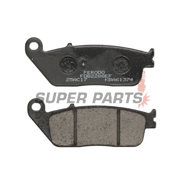 Накладки -FERODO- FDB2288EF, Kymco Xciting 500i 2008-2015