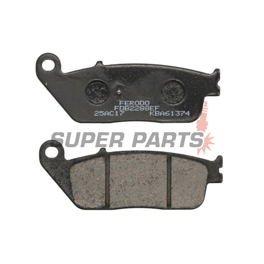 Накладки -FERODO- FDB2288EF, Kymco Xciting 500i 2008-2015