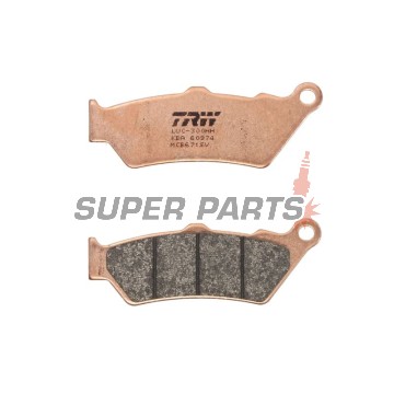 Накладки -TRW- MCB671SV, Aprilia Pegaso 650, BMW F 800 GS, Ducati Scrambler 800, Honda NX Dominator 650, KTM Adventure 990, Moto Guzzi California 1100, Triumph Rocket III 2300, Yamaha XT 660R (1976-2020)