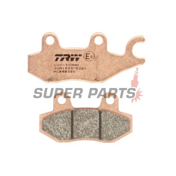 Накладки -TRW- MCB582SV, ATK 250/260/406, CAN-AM Commander/Maverick 800/1000, Kawasaki Brute Force/KLX/KVF/Teryx, Suzuki DR/RM/LT-R, Yamaha TT/WR/XTZ/YFM/YFZ/YXR/YZ (1989-2020)
