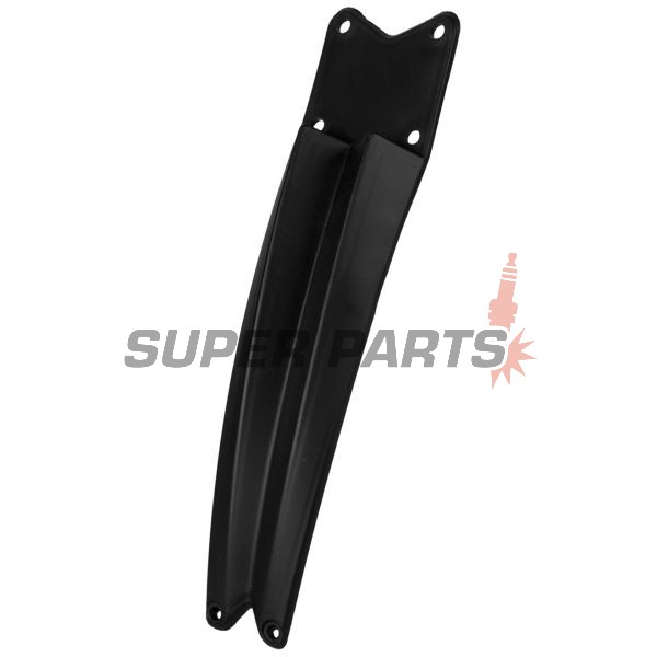 Преден Supermoto калник -POLISPORT- черен, HUSQVARNA TC 250-630 2005-2009