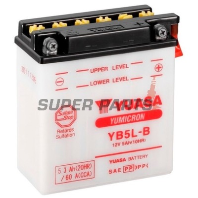 Акумулатор -YUASA- YB5L-B, 5Ah 12V