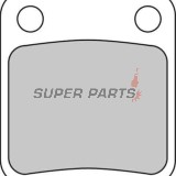 Накладки -FERODO- FDB250EF, Daelim Delfino/NS/Otello/S2/S-Five/History 50-250 1996-2010; Honda CG/CRF 125-150 2003-2016; Kawasaki Eliminator/KLX/KX/KVF/Prairie/Z 65-400 1997-2020; Suzuki DR 125/200 1985-2017; Yamaha YFM Big Bear 350 1999