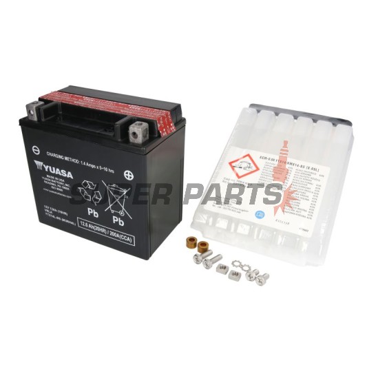 Акумулатор -YUASA- YTX14L-BS, 13Ah 12V