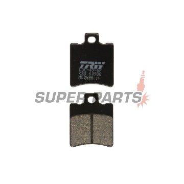 Накладки -TRW- MCB696, Aprilia SR/Leonardo/Gulliver, Benelli K2/Velvet, Gilera Runner/NRG/Typhoon, Honda SH/X8R, Malaguti F10/F12/Ciak, Piaggio NRG/TPH/Typhoon/Zip, Suzuki Katana (1992-2018)
