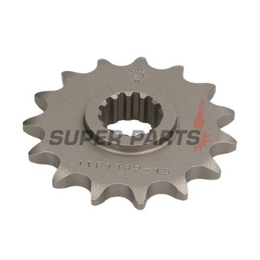 Преден пиньон -JT- JTF1182,15, 15 зъба, Triumph Daytona 600 2003-2004, TT 600 2000-2004