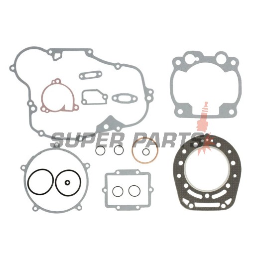 Пълен комплект гарнитури за двигател -WINDEROSA- Kawasaki KX 500 1989-2004
