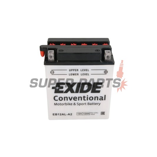 Акумулатор -EXIDE- YB12AL-A2, 12Ah 12V
