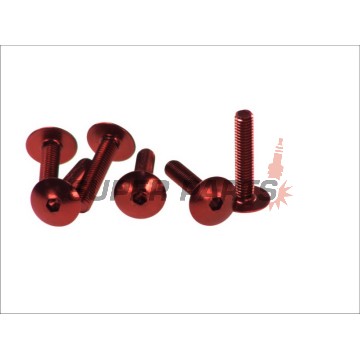 Болтове комплект -VICMA- VIC-TA630RJ, M6x30, червени, 6бр