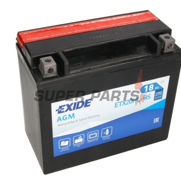 Акумулатор -EXIDE- YTX20HL-BS, 18Ah 12V
