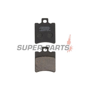 Накладки -FERODO- FDB680EF, Aprilia SR, Scarabeo, Leonardo, Rally; Benelli 491, Velvet, Adiva; Gilera NRG, Runner, Stalker; Honda SH, SFX, X8R; Malaguti F10, F12 Phantom, Ciak; Yamaha Aerox, Jog, Neos, BWS