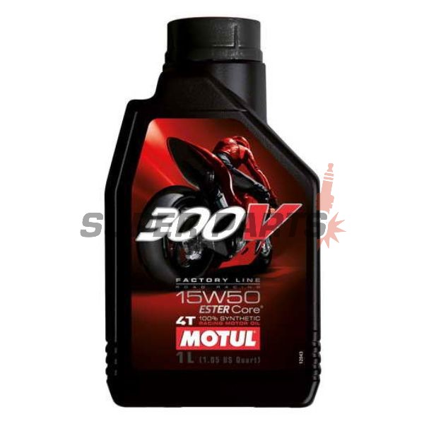 Двигателно масло -MOTUL- 15W50, пълна синтетика + естер, 1L